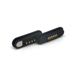 Personalizado À Prova D' Água Forte Mola Conector Masculino Feminino 2/3/4/5/6/7/8/9 Pinos Conector Magnético Pin Pogo