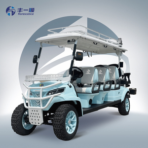 Carrito de Golf Club Car 2026 Elevado para 8 Pasajeros, 72V, Potente, de Alta Velocidad, de Acero y Plástico, Certificado CE, de 8 Asientos, de Aluminio - Product Image 2