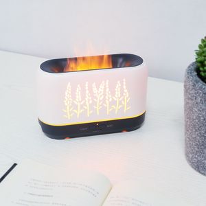 Jcsy Aroma Diffuser 0.5L Mist Output Flame Effect <b>Humidifier</b> For Home Office Use - Product Image 5