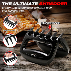 Griffe Premium Meat Claws Plastic Non-Stick For Shredding Cooked Meat And Grilling - Product Image 3