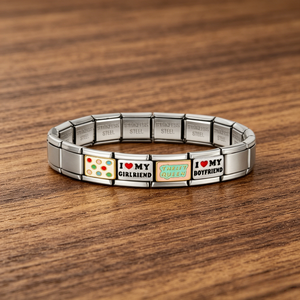 Vente en gros usine : Breloques italiennes 'Boyfriend&Girlfriend' Lune et Montagnes pour bracelets en acier inoxydable de 9 mm, pour la création de bijoux DIY - Product Image 4