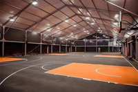 Tenda Sportiva Personalizzata a Grande Apertura, Struttura in Alluminio, Copertura Impermeabile in PVC, Basso MOQ, per Calcio e Basket