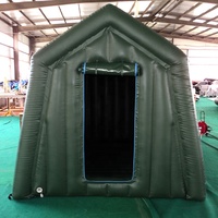 Tente de camping anti-moustiques à double étage, isolée thermiquement, gonflable, pour toutes les saisons, en vente