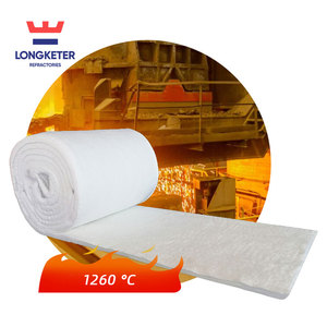 High-temperature Ceramic Fiber Blanket 1260C Heat Insulation Wool Lightweight Fireproof Fiber Heat Insulation Blanket - Product Image 1