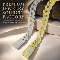 Bracelet en laiton durable à maillons cubains, bijoux hip-hop OEM pour usage quotidien, bracelet chaîne lourde unisexe, cadeau tendance