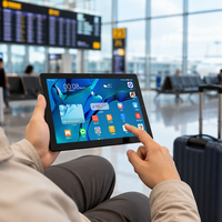 10.1 İnç Yüksek Parlaklıklı Android Tablet PC Metal Gövdeli Intellitouch Kapasitif Dokunmatik Ekran 1920x1080 16:9 USB Tip C