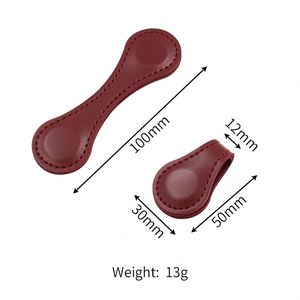 Hot Selling Magnetic <b>Bookmarks</b> PU Leather Book Page Markers Student Teacher Education Thank You Gifts - Product Image 2