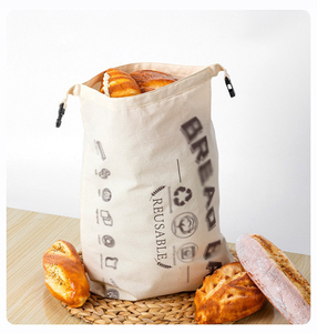 Châu Âu Và Hoa Kỳ Hot Linen Túi Bánh Mì Tái Sử Dụng Cấp Thực Phẩm Tpu Lưu Trữ Với Dệt Khóa Gấp Phong Cách Logo Mô Hình - Product Image 1
