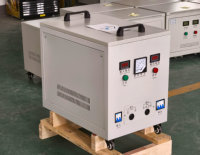 Transformateur de courant triphasé, entrée 220V, sortie 380V/400V, enroulement en cuivre, 50/60Hz, tension et fréquence personnalisables
