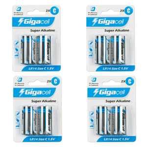Proveedor de Fábrica, Batería Alcalina <span class=keywords><strong>LR14</strong></span> de 1.5V, Paquete de 2 Baterías Alcalinas Tipo <span class=keywords><strong>C</strong></span> para Electrodomésticos - Product Image 1