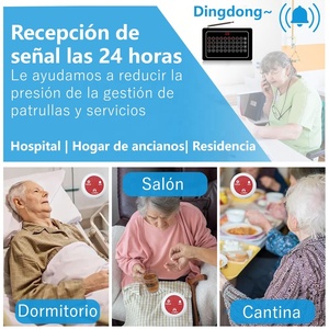 Système d'Appel Infirmier Sans Fil : 1 Récepteur d'Affichage, 20 Boutons d'Urgence, Pager pour Personnes Âgées, Maisons de Retraite, Hôpitaux, Équipement Médical - Product Image 3