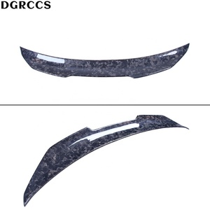 สปอยเลอร์หลังคาร์บอนไฟเบอร์แบบฟอร์จ สไตล์ PSM สำหรับรถยนต์ซีรีส์ G25 G35 G37 รุ่น 4 ประตู ซีดาน ปี 2007-2014 ไม่เจาะรู - Product Image 3