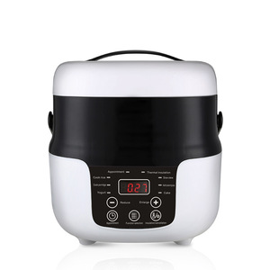 Cuiseur à riz portable 2L pour voiture-Mini cuiseur et réchauffeur d'aliments à double mode 12V/24V, pour voyage/camping/SUV/<span class=keywords><strong>camion</strong></span> - Product Image 6