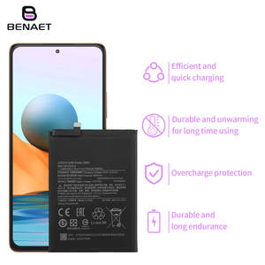 Batería de polímero de iones de litio <span class=keywords><strong>BN53</strong></span> para Xiaomi Redmi Note 9 Pro Max 5020mAh 3,87 V Nuevas baterías de ciclo 0 - Product Image 4