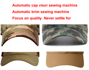 Industrial Programmable Flat-Bed Single Needle High-Speed Sewing Machine with Motor & Gear for Baseball Cap Visor - Product Image 2