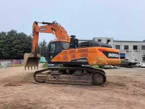 รถขุด Doosan DX500LC-6C ขนาด 50 ตัน บุ้งกี๋ขุดขนาด 0.32 ลูกบาศก์เมตร รถก่อสร้างมือสอง เครื่องยนต์ Cummins กำลัง 219 กิโลวัตต์ - Product Image 1