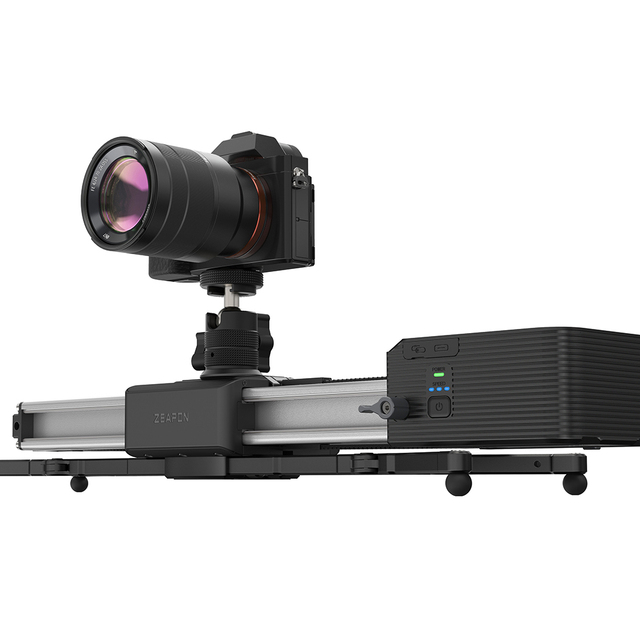 Zeapon Micro 2 Plus Motorized Manual Camera Slider Double Distance Parallel Macro Track DSLR Slider Ultra Silent Motor