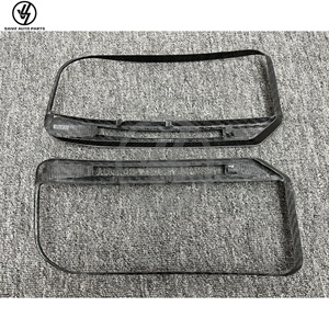 ชุดอัพเกรดฝาครอบไฟตัดหมอกคาร์บอนสไตล์ R พร้อมไฟ LED สำหรับ Mercedes Benz G63 W464 AMG G550 G500 รุ่น W464 G63 - Product Image 6