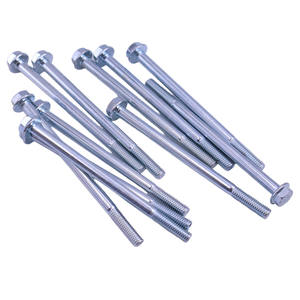 Juego de 100 Pernos Largos Hexagonales M6*95 con Tuercas de Acero al Carbono, Tornillos Mecánicos para Vehículos, Accesorios Esenciales para Grupos Electrógenos - Product Image 3