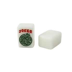 Ensemble de mahjong américain en mélamine personnalisé en usine sans accessoires mini mahjongs portables <span class=keywords><strong>jeu</strong></span> de tuiles - Product Image 5