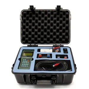 RS232 data logger portable ultrasonic flow meter handheld UFM easy take away