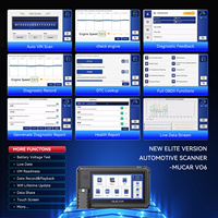 Escáner OBD2 MUCAR VO6 con Actualización Gratuita de por Vida, 28 Servicios de Reinicio, Herramienta de Escaneo Bidireccional, Herramienta de Diagnóstico Automotriz de Sistemas Completos
