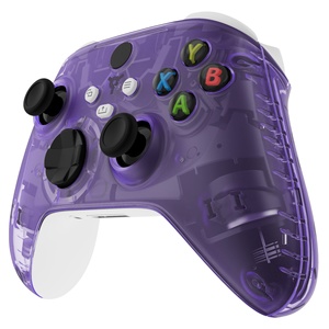 EXtremeRate Coque transparente personnalisée et rails latéraux pour manette Xbox Series X/S - Kit de boîtier DIY - Product Image 5