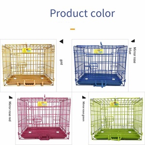 Pet Cage Wholesale Price Cat Cage Dog Cage Rabbit Cage Large, Small, Medium Dog with Tray - Product Image 2
