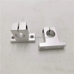 Rodamiento <span class=keywords><strong>de</strong></span> soporte <span class=keywords><strong>de</strong></span> eje lineal <span class=keywords><strong>de</strong></span> <span class=keywords><strong>aluminio</strong></span> SH20A, pieza <span class=keywords><strong>de</strong></span> repuesto <span class=keywords><strong>para</strong></span> máquina CNC, rodamiento SK20 - Product Image 2