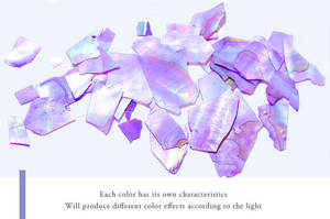 Conchas de Abulón Irregulares Mixtas de Alta Calidad con Descuento, Purpurina para Decoración de Uñas, Rebanadas de Concha Marina Natural, Adornos para Uñas, Polvo Acrílico - Product Image 6