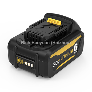 Mejor venta RHY herramienta eléctrica <span class=keywords><strong>18V</strong></span> baterías de iones de litio compatibles para Dewalts 20V 4Ah 5Ah 6Ah batería DCB200 DCB205