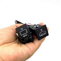 Chargeur USB-C PD pour VW Golf GTI R-Line MK5 MK6 Jetta MK6 Scirocco Touran 2006-2015 Technologie USB QC3.0 Chargeur rapide