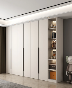 Armadio su Misura <span class=keywords><strong>per</strong></span> Camera da Letto, Stile Moderno, Design Avanzato, Grande Capacità, Personalizzazione Modulare - Product Image 1