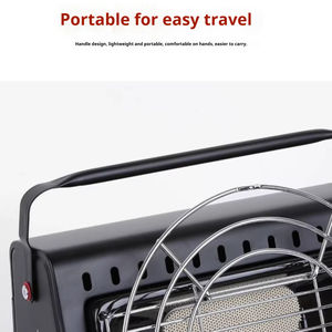 Chauffage au gaz à double combustible sécurisé, chauffage portable d'extérieur avec système de convection <span class=keywords><strong>anti</strong></span>-retour de flamme - Product Image 2