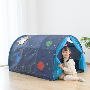 Tente en tissu personnalisable pour enfants, <span class=keywords><strong>château</strong></span> de princesse, villa, grande maison, ciel étoilé, pour garçons et filles, idéale pour l'intérieur, excellent rapport qualité-prix - Product Image 2