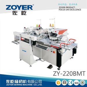 Zoyer Double-Head <b>Sewing</b> <b>Machine</b> <b>Automatic</b> Bag Applicator Garment Processing Equipment - Product Image 4