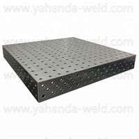 Table de soudage 3D YAHANDA avec durcissement au nitride uniforme, kits de positionnement complets, garantie 1 an pour véhicules utilitaires à énergie nouvelle
