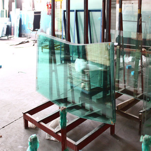 High Quality 8+8mm Clear Tempered <strong>Glass</strong> <strong>Panels</strong> For Staircase Railing Bathroom - Product Image 6