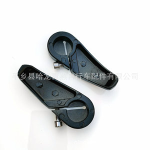 Guidons auxiliaires en aluminium pour vélo, accessoires compacts et légers pour VTT, paire colorée - Product Image 3