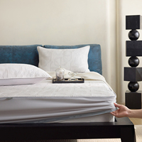 Protège-matelas rafraîchissant de luxe pour l'été – Drap-housse d'été en polyester lavable en machine – Série de literie pour hôtels et maisons de Dubaï – Vente en gros