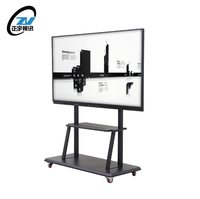 Tableau blanc interactif intelligent ZYO 55 pouces, 65 pouces, 75 pouces, 85 pouces, 98 pouces, 110 pouces, écran LCD, tableau blanc intelligent pour l'éducation, écran tactile