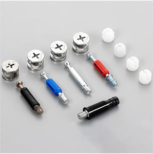 Connecteur <span class=keywords><strong>invisible</strong></span> caché galvanisé 3 en 1 connecteurs de meubles cachés <span class=keywords><strong>vis</strong></span> de connexion d'armoire pour meubles - Product Image 4