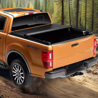 Couverture de tonneau souple en rouleau de vinyle en tissu imperméable pour BYD Shark 6 2025, Chevrolet,Dodge,Ford