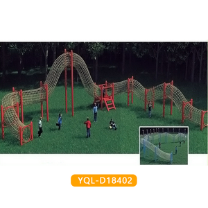 อุปกรณ์สวนสนุกกลางแจ้ง,อุโมงค์เชือก Diy ปรับแต่งได้อย่างรวดเร็ว - Product Image 4