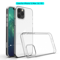 Funda Transparente de TPU Suave para Teléfono Celular iPhone 17 16 15 14 13 Pro Max 12 Promax 11 XS XR X Galaxy S20 FE Note10 Lite A41 Realme 7 6