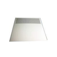 Composants de sous-rack C-BOX Polyrack 19" 24560-081 EuropacPRO Plaque de couverture pour fixation au panneau latéral, 84HP, 295mm