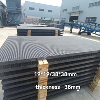 Anti-UV tahan korosi frp kisi grit harga pabrik ukuran jala mini dengan antiselip partikel kisi frp