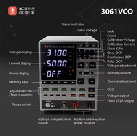 Alimentation CC réglable YCS 3061 VCO 30V 6A avec protection OCP pour réparation de téléphones et test numérique multifonctionnel de tension et de courant