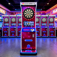 Machine de jeu d'arcade commerciale à monnayeur avec support en anglais, construction en métal et verre trempé, garantie 1 an pour le divertissement