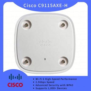 Point d'accès sans fil WiFi 6 Cisco Catalyst 9100 Series C9115AXE-H, vitesse 2,5 Gbps, sécurité avancée, Cisco AP C9115AXE-H - Product Image 2